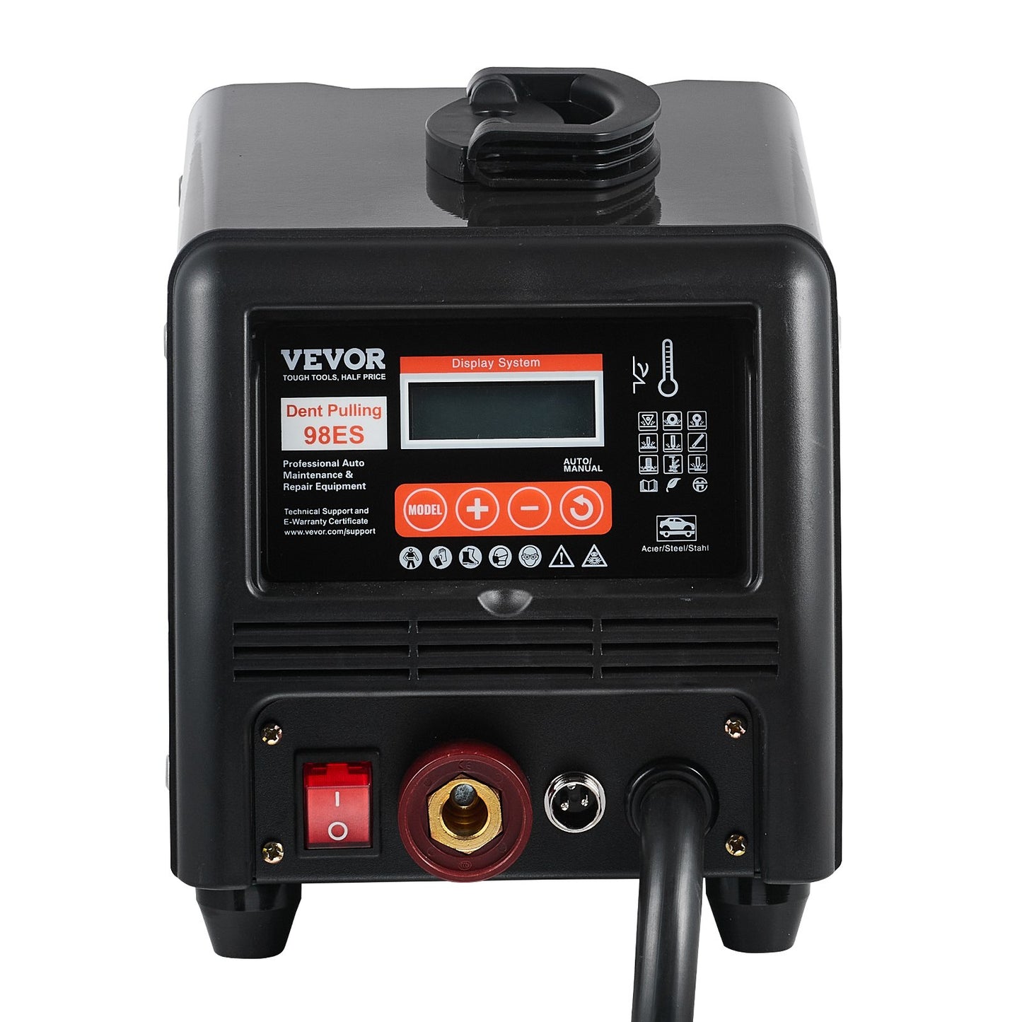 Stud Welder Dent Repair Kit, 3KW Spot Welder Dent Puller with Auto/Manual Welding & 9 Versatile Modes, Auto Body Spot Welding Dent Puller Machine for Car, Truck Dent Repair