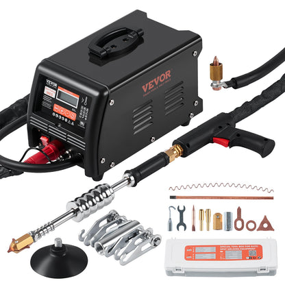 Stud Welder Dent Repair Kit, 3KW Spot Welder Dent Puller with Auto/Manual Welding & 9 Versatile Modes, Auto Body Spot Welding Dent Puller Machine for Car, Truck Dent Repair - Image 9