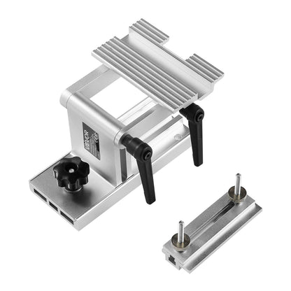 Sharpening Tool Rest Jig, Adjustable Replacement Tool Rest Sharpening Jig for 6" or 8" (152 mm or 203 mm) Bench Grinders – with Flat Miter Slide for 0–2.5 inch (0–64 mm) Wide Blades and Chisels