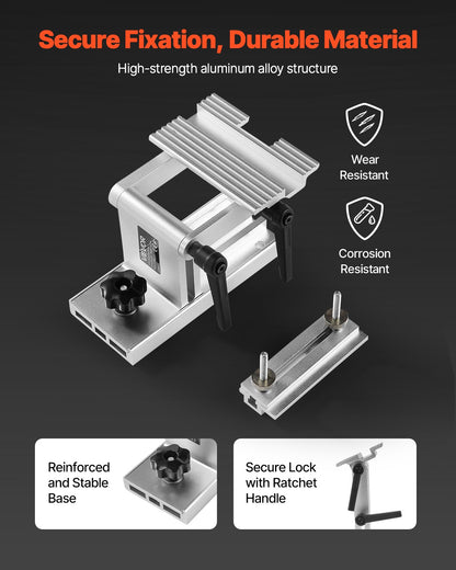 Sharpening Tool Rest Jig, Adjustable Replacement Tool Rest Sharpening Jig for 6" or 8" (152 mm or 203 mm) Bench Grinders – with Flat Miter Slide for 0–2.5 inch (0–64 mm) Wide Blades and Chisels - Image 2