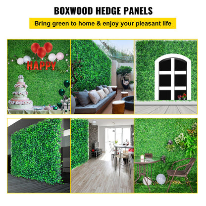 Artificial Boxwood Panels, 14 PCS50.8x50.8cmBoxwood Hedge Wall Panels, PE Artificial Grass Backdrop Wall 4 cm , Privacy Hedge Screen for Decoration of Outdoor, Indoor, Garden, Fence, and Backyar - Image 2