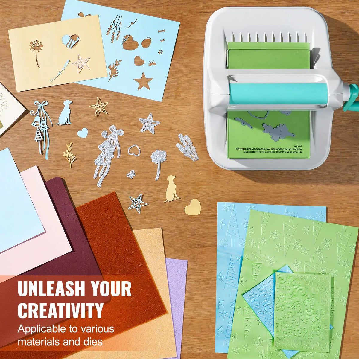 Manual Die Cutting Embossing Machine 6" Opening For Art Craft Scrapbooking - Image 5
