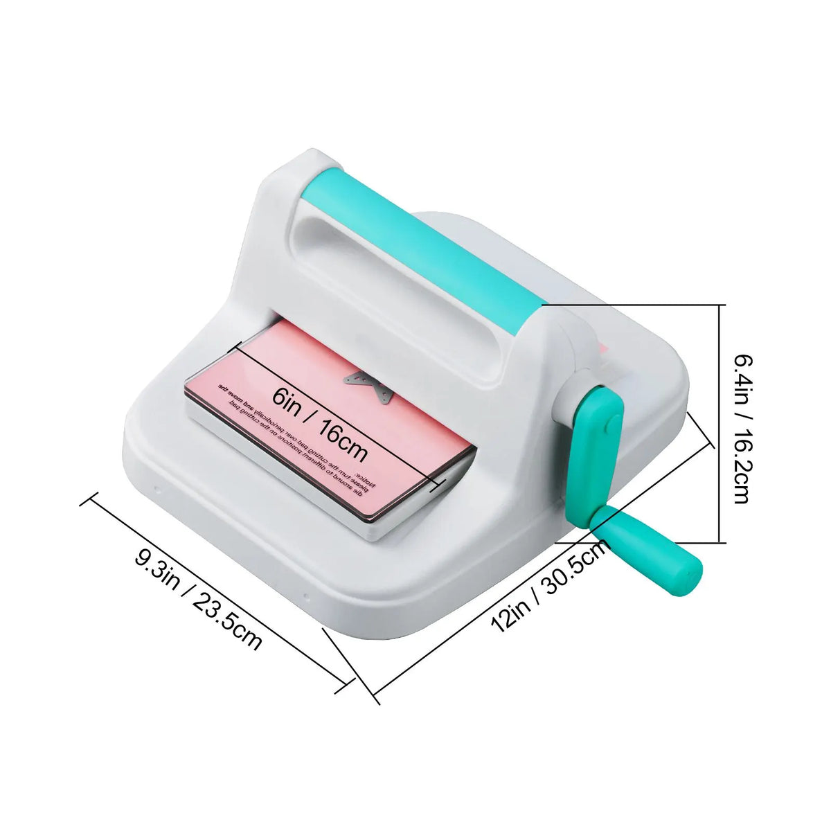 Manual Die Cutting Embossing Machine 6" Opening For Art Craft Scrapbooking - Image 8