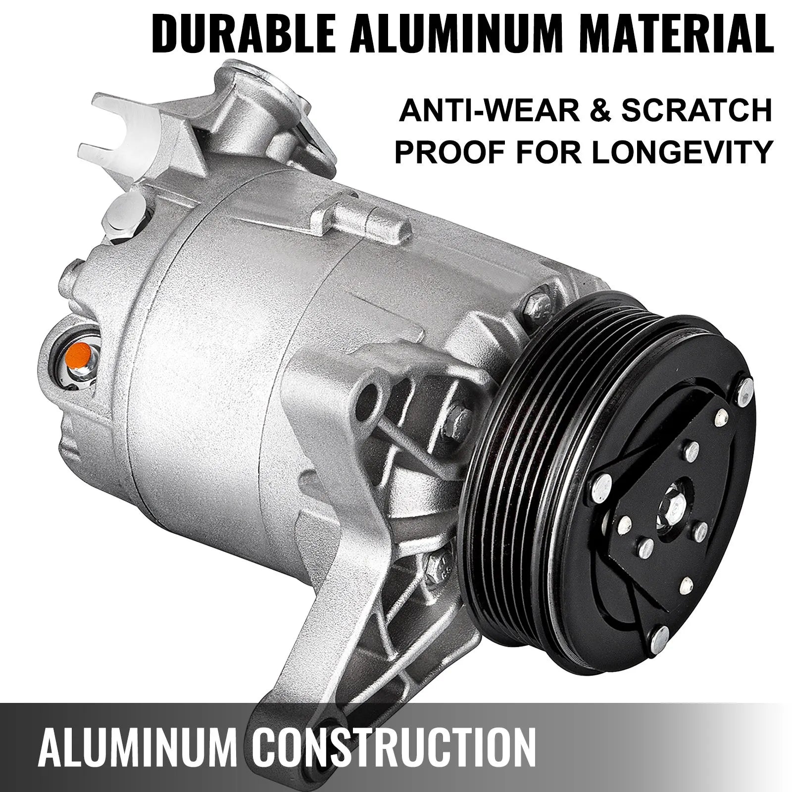 A/C Compressor with Clutch Fit For 2006-2011 Chevrolet Impala / Monte Carlo / Malibu / Pontiac G6 3.5L 3.9L - Image 2