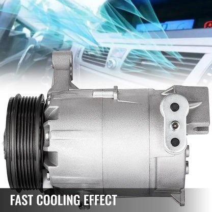 A/C Compressor with Clutch Fit For 2006-2011 Chevrolet Impala / Monte Carlo / Malibu / Pontiac G6 3.5L 3.9L - Image 4