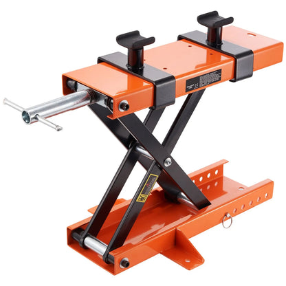 Motorcycle Lift Scissor Jack Stand 1100 Lb with Saddle ATV Lift Dirt Bike - Image 9