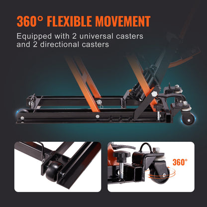 Motorcycle Hydraulic Pump Jack 1500 LBS ATV Dirt Bike Stand - Image 6