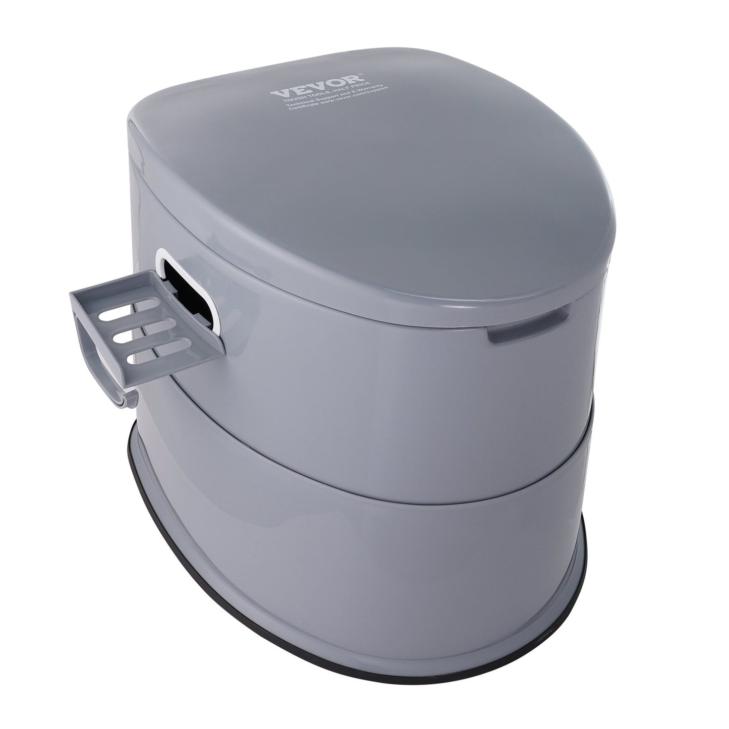 Portable Toilet for Camping, Porta Potty with 5L Detachable Inner Bucket & Removable Paper Holder, Commode with Dual Lids, Travel Toilet for Adults Kids Outdoor Camping Car Long Road Trips - Image 9
