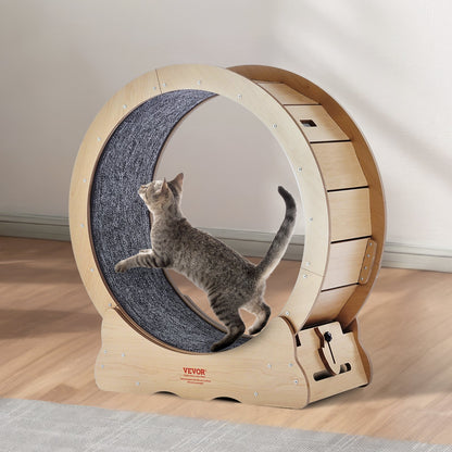 Cat Exercise Wheel Large Cat Treadmill Wheel for Indoor Cats 29.5 inch - Image 8