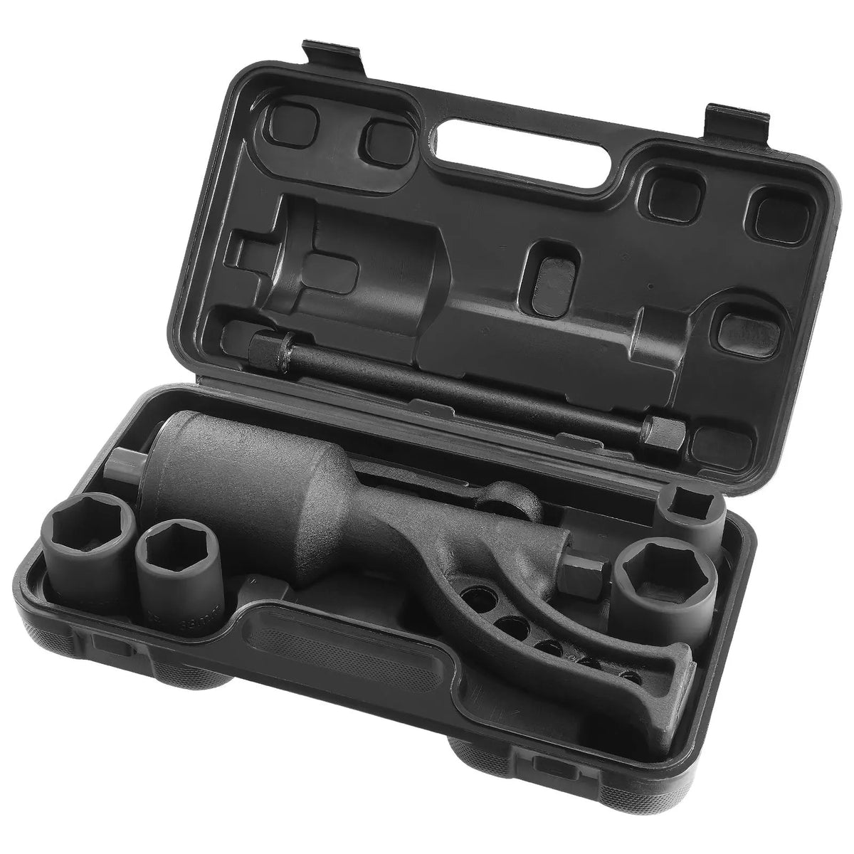 Torque Multiplier, Heavy Duty Torque Multiplier Wrench Set, 1 Inch Drive Lug Nut Wrench Torque Multiplier, 1:64 6800N.m Lug Nut Remover, with 4 Sockets and Storage Case for Truck Trailer RV - Image 9