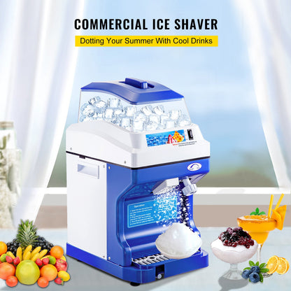 Commercial Ice Shaver Ice Shaving Machine Crusher Snow Cone Maker 200KG/H - Image 2