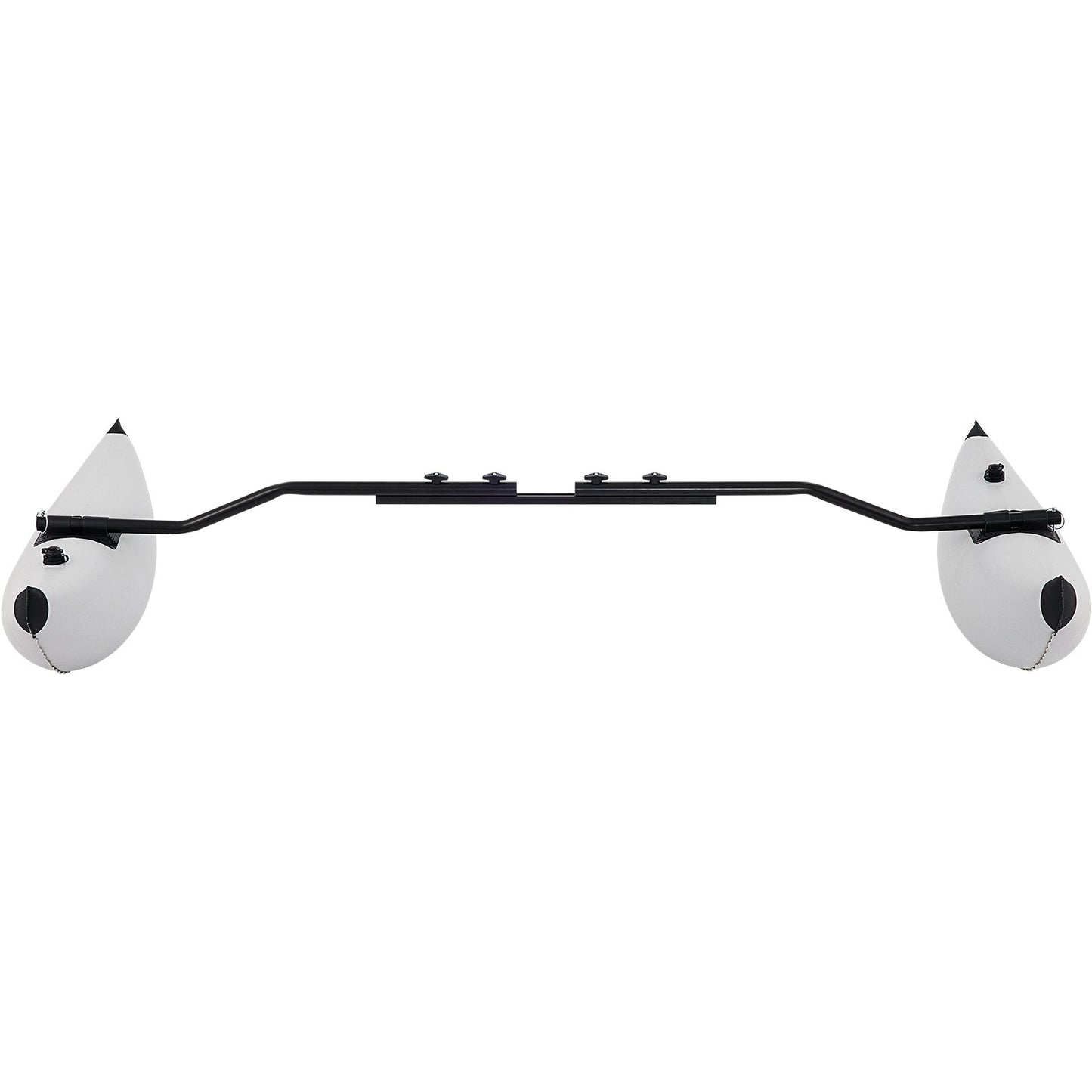 Kayak Outrigger Stabilizer Inflatable Outrigger Float 2PCS PVC w/ Arms Rod - Image 9