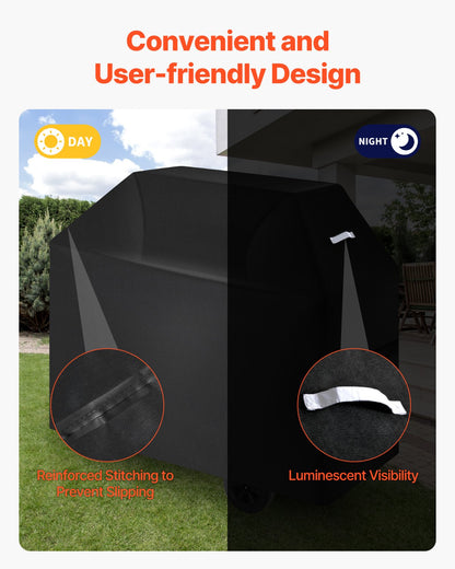 58 inch Grill Cover Heavy Duty BBQ Gas Grill Cover Outdoor Waterproof - Image 5