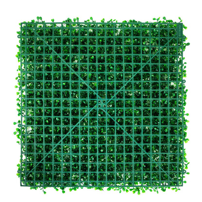 12PCS 10x10 inch Artificial Boxwood Panels, Boxwood Hedge Wall Mat,Artificial Grass Backdrop Wall, Privacy Hedge Screen UV Protected for Outdoor Indoor Garden Fence Backyard - Image 9