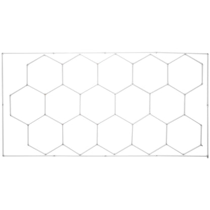 Hexagon Garage Lights 66300LM 15 Grids Honeycomb LED Shop Ceiling Light - Image 9