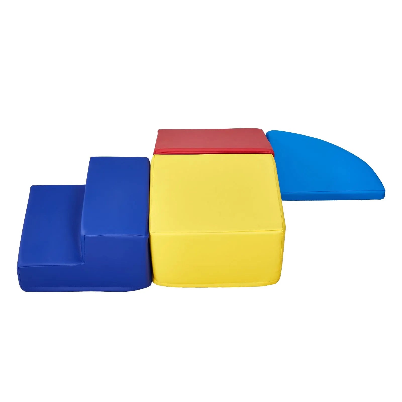 Climbing Toys, 4-Piece Set, Foam Climbing Toys for Toddlers 6 Months to 3 Years Old, PU Leather Climbing Blocks, Indoor Climb and Crawl Activity Playset for Crawling & Sliding, Easy to Clean - Image 9