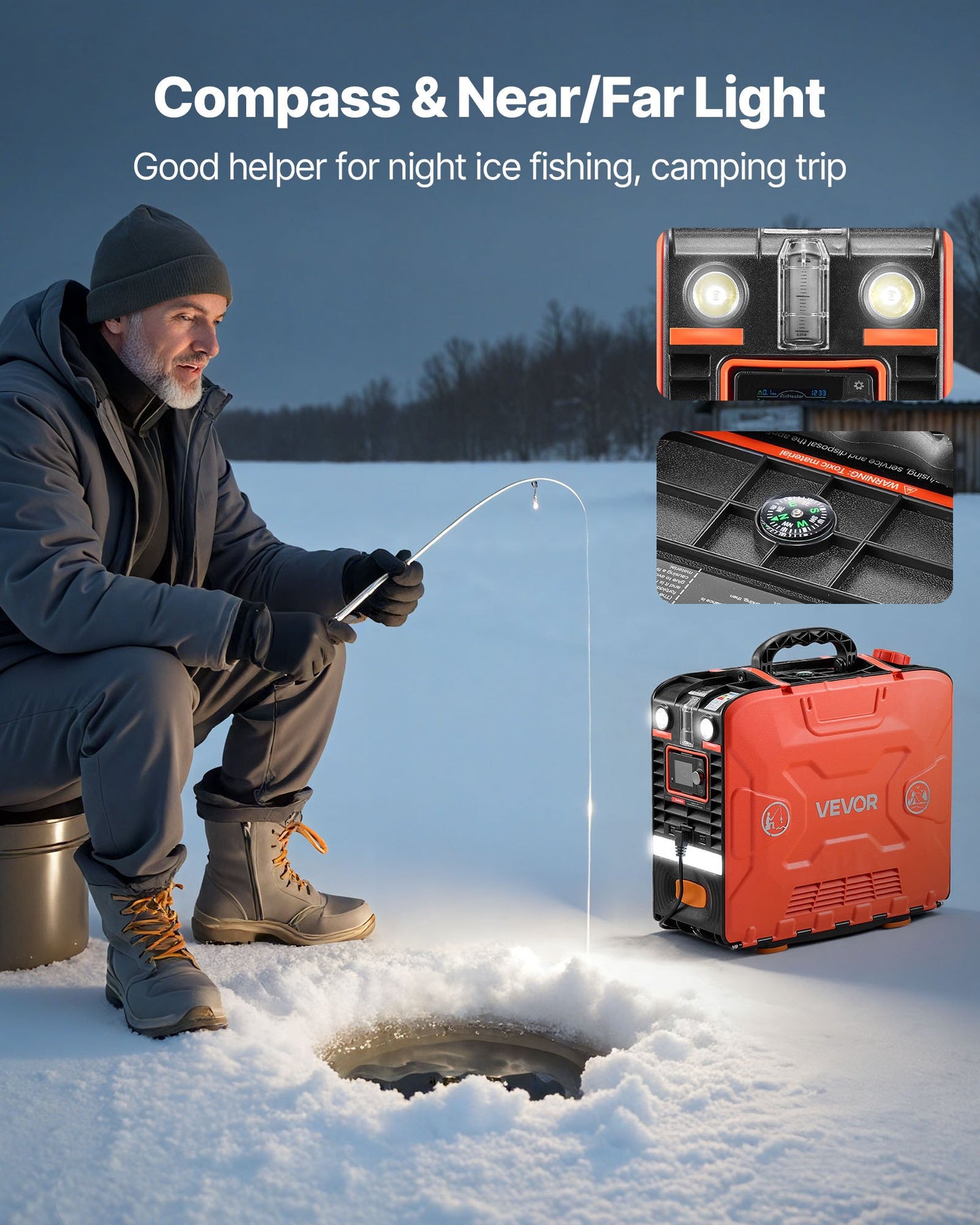 Diesel Heater, 8KW, DC 12V, All in One Portable Diesel Air Heater with Bluetooth APP Control, Remote Control and LCD Screen, 4.5 L Fuel Tank for Vehicles, Vans, RVs, Campers, and Garages - Image 4