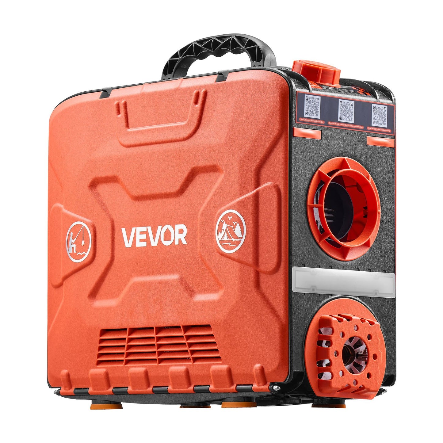 Diesel Heater, 8KW, DC 12V, All in One Portable Diesel Air Heater with Bluetooth APP Control, Remote Control and LCD Screen, 4.5 L Fuel Tank for Vehicles, Vans, RVs, Campers, and Garages - Image 9
