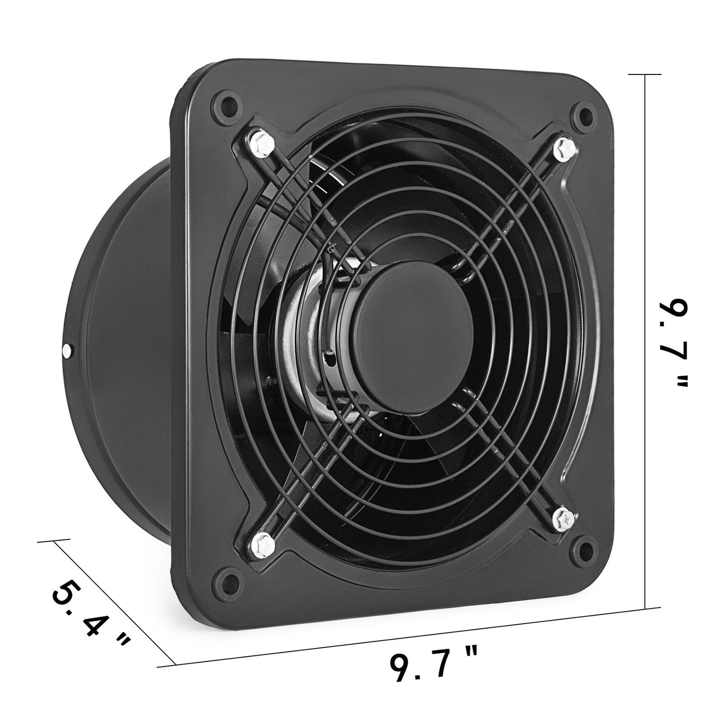 Industrial Ventilation Extractor Metal Axial Exhaust Commercial 12 inch Air Blower Fan 250MM opening exhaust fan 2800 RPM Low Noise Stable Running - Image 8