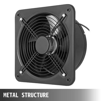 12 Inch Industrial Ventilation Extractor ventilation fan commercial air blower fan Metal Axial Exhaust 300MM Air Puller Fan (300MM/12 Inch) - Image 2