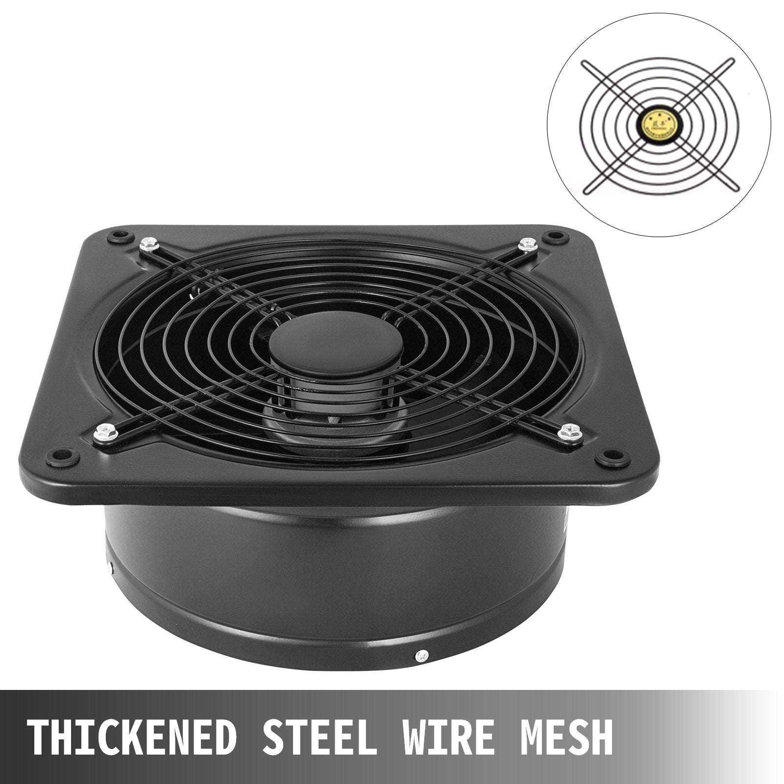 12 Inch Industrial Ventilation Extractor ventilation fan commercial air blower fan Metal Axial Exhaust 300MM Air Puller Fan (300MM/12 Inch) - Image 5