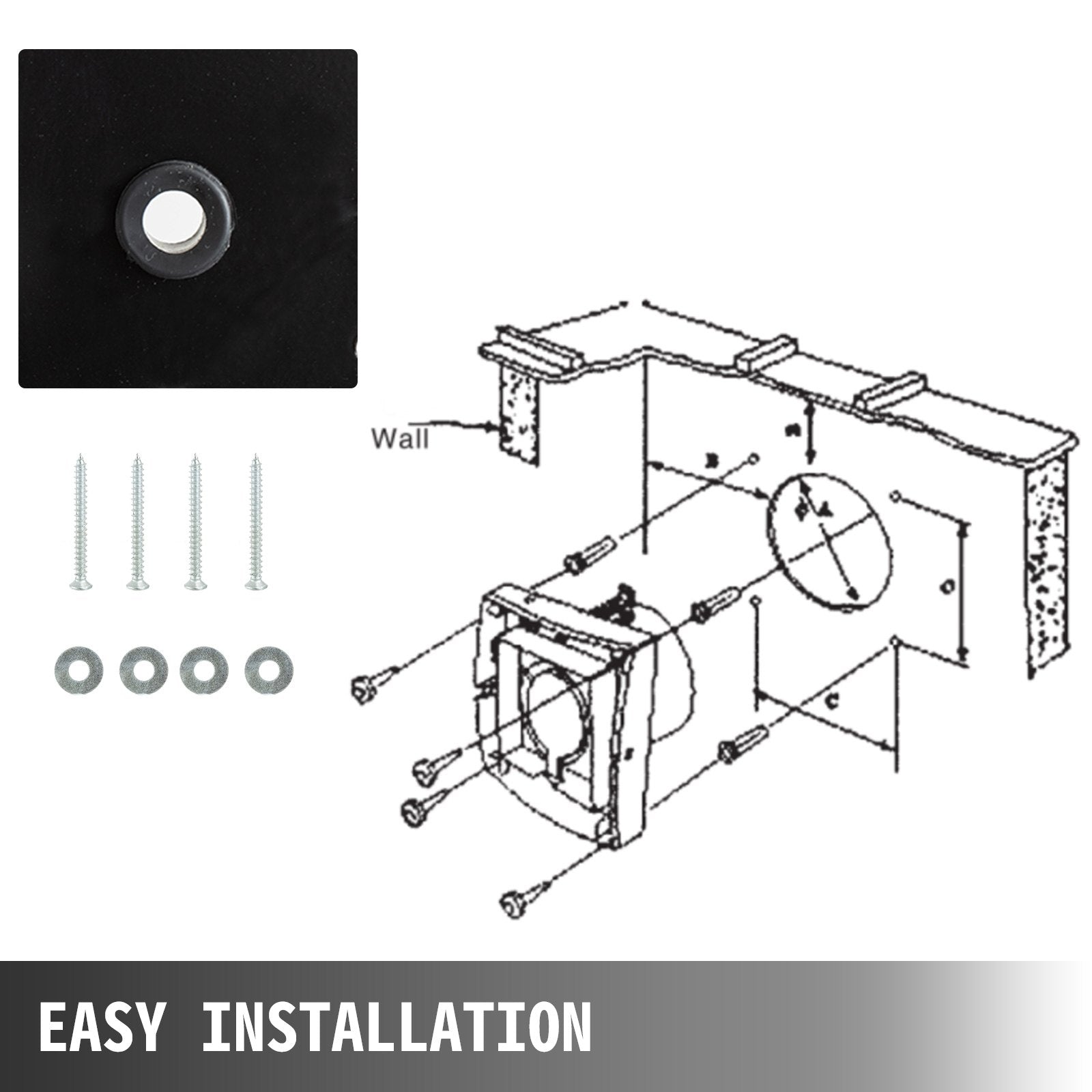 12 Inch Industrial Ventilation Extractor ventilation fan commercial air blower fan Metal Axial Exhaust 300MM Air Puller Fan (300MM/12 Inch) - Image 6