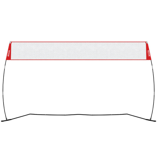Freestanding Volleyball Training Net for Indoor or Outdoor Use, Adjustable Height Portable Net System with Carrying Bag, Professional Volleyball Practice Trainer for Hitting or Serving Drills