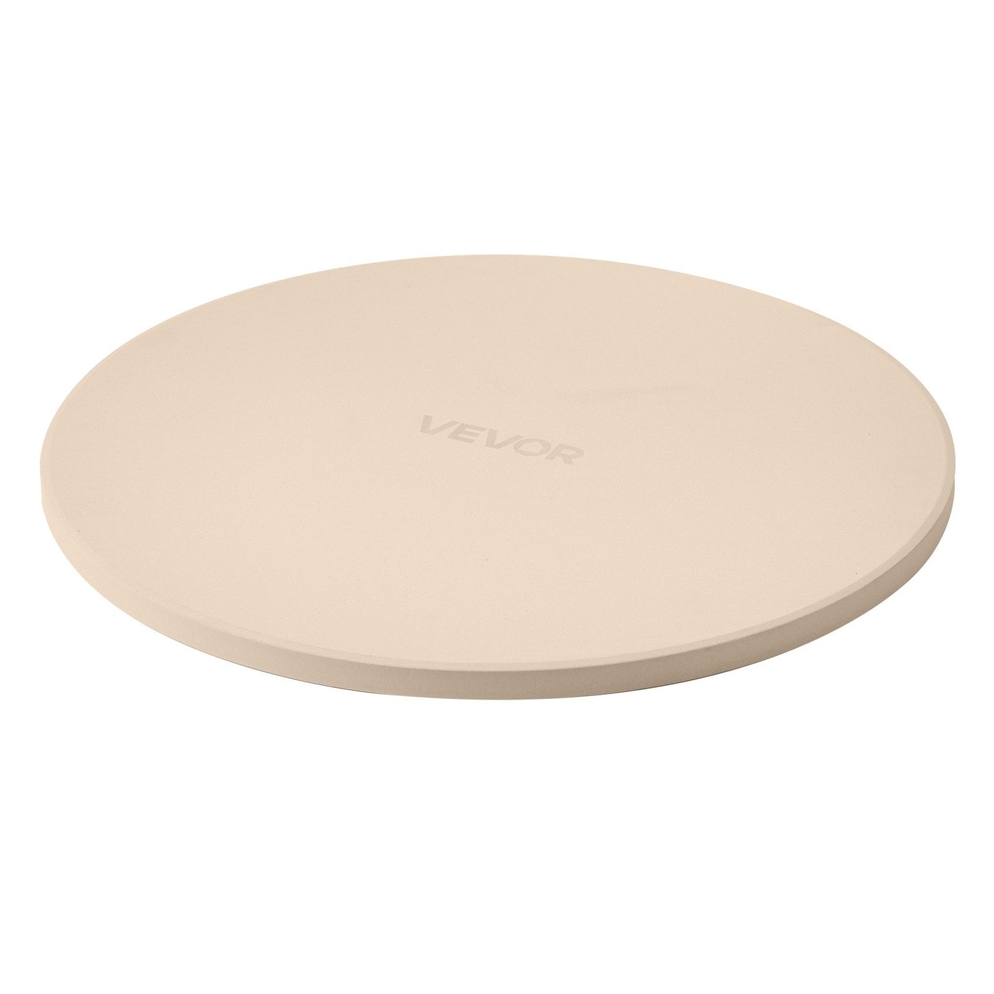 Pizza Stone, 381 mm Round Cordierite Pizza Stone, Extra Large Baking-Stone with Aluminum Peel, 17 mm Thickness Heat-Resistant Cooking Cordierite, for Kitchen Oven, Baking Pizzas, BBQ Grilling - Image 9