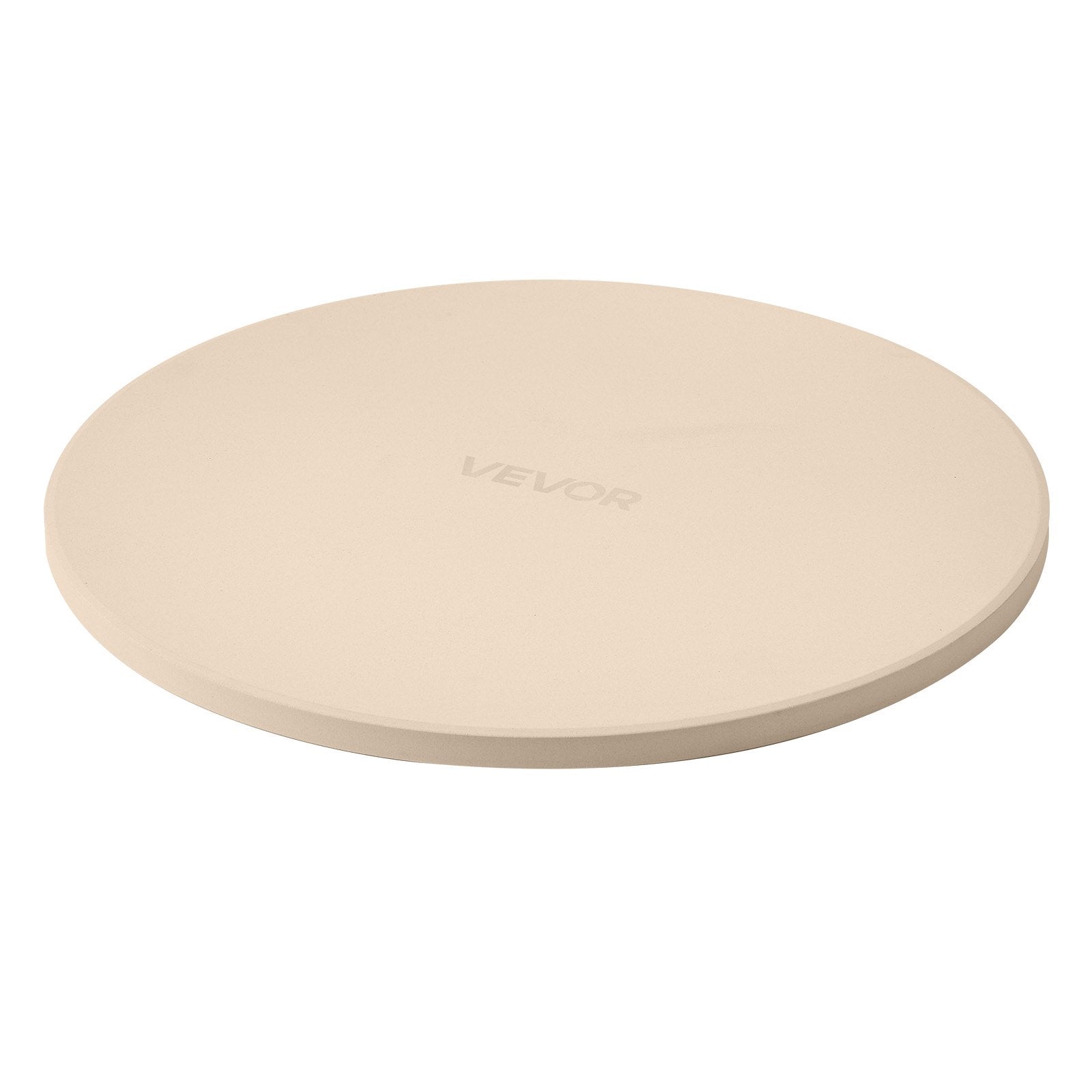 Pizza Stone, 381 mm Round Cordierite Pizza Stone, Extra Large Baking-Stone with Aluminum Peel, 17 mm Thickness Heat-Resistant Cooking Cordierite, for Kitchen Oven, Baking Pizzas, BBQ Grilling - Image 9