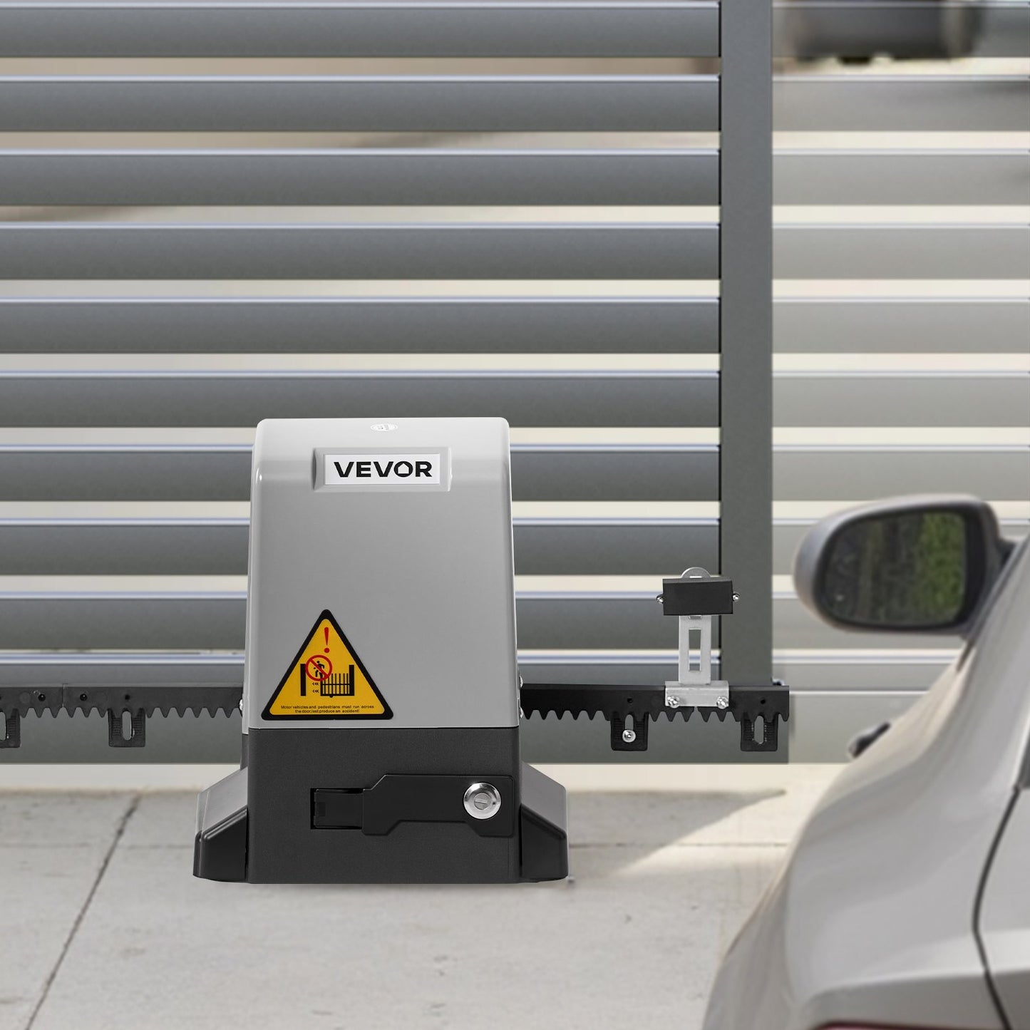 280W Electric Sliding Gate Opener 816kg Chain Drive Infrared Sensor - Image 8