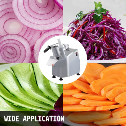 Vegetable Cutter Commercial Food Processor 6 Cutting Disks Vegetable Processor - Image 7