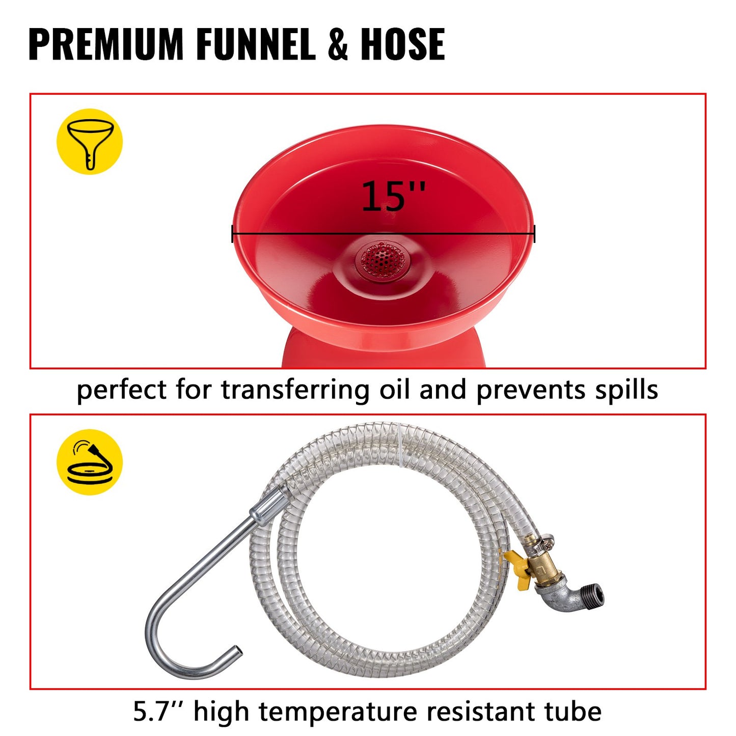 Waste Oil Drain Tank Portable Oil Drain 20 Gallon Air Operated Drainer - Image 5