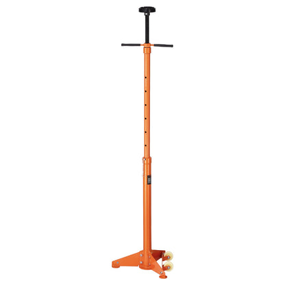 Underhoist Support Stand, 3/4 Ton Capacity Under Hoist Jack Stand, Lifting from 38.4 to 75.4 in, Bearing Mounted Spin Handle, Self-Locking Threaded Screw, Two Wheels, Support Vehicle Components - Image 9