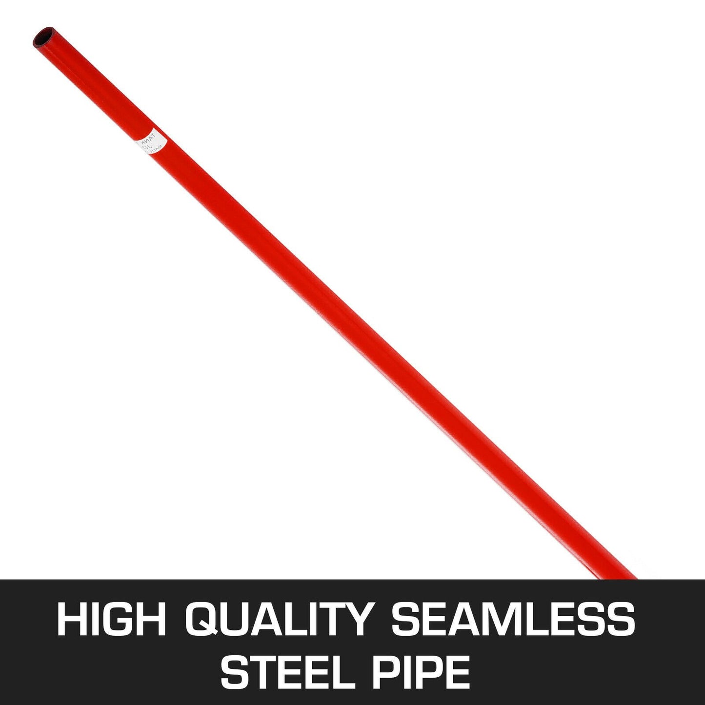 Prylever Bar 3T Capacity Steel Pry Lever Bar Heavy Duty with Wheels Prylever with 1.8 m Length Handle - Image 3