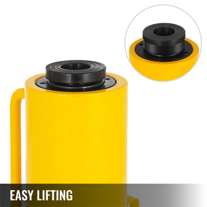 20T 2Inch Hydraulic Cylinder Jack Hollow Single Acting Hydraulic Ram Cylinder 50mm Hydraulic Lifting Cylinders (20T 2Inch Hollow) - Image 3