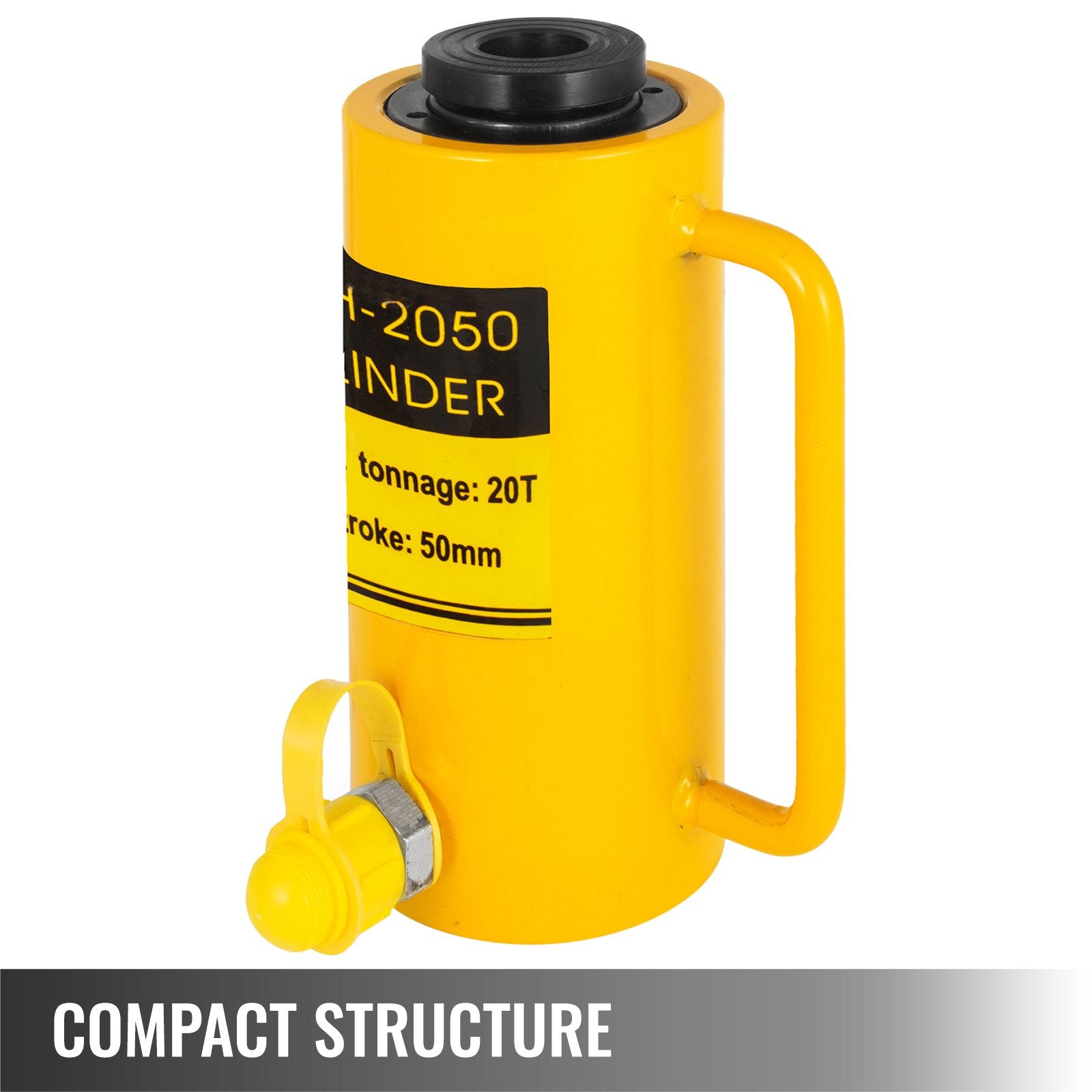 20T 2Inch Hydraulic Cylinder Jack Hollow Single Acting Hydraulic Ram Cylinder 50mm Hydraulic Lifting Cylinders (20T 2Inch Hollow) - Image 5