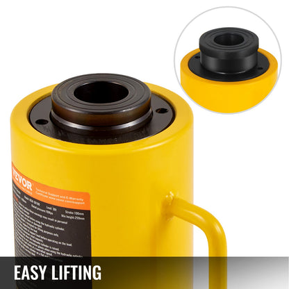 30Ton 10.16 cm Stroke Hollow Hydraulic Cylinder Jack 29937 Lift Cylinder Industrial Durable Automotive Body Bending - Image 3