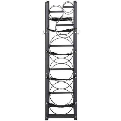 Refrigerant Tank Rack, with 3 x 30lbs and Other 3 Small Bottle Tanks, Cylinder Tank Rack 12.79x12.99x47.12 in, Refrigerant Cylinder Rack and Holders for Freon, Gases, Oxygen, Nitrogen - Image 9