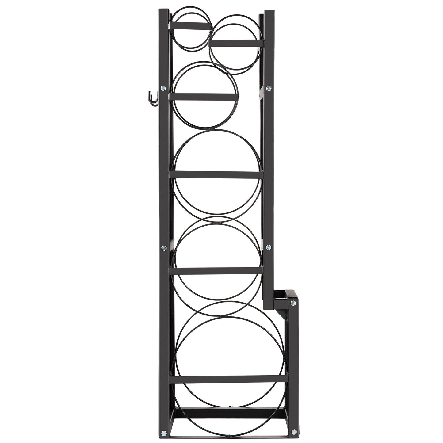 Refrigerant Tank Rack Cylinder Tank Rack w/ 1*50lb 2*30lb &3 Small Bottles - Image 9