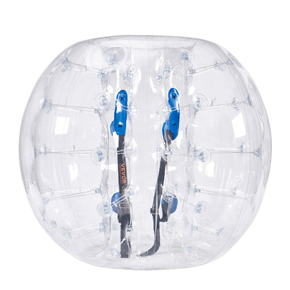 Inflatable Bumper Ball 1-Pack, 4FT/1.2M Body Sumo Zorb Balls for Teen & Adult, 0.8mm Thick PVC Human Hamster Bubble Balls for Outdoor Team Gaming Play, Bumper Bopper Toys for Garden, Yard, Park