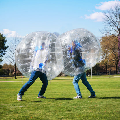 Inflatable Bumper Ball 1-Pack, 4FT/1.2M Body Sumo Zorb Balls for Teen & Adult, 0.8mm Thick PVC Human Hamster Bubble Balls for Outdoor Team Gaming Play, Bumper Bopper Toys for Garden, Yard, Park - Image 8