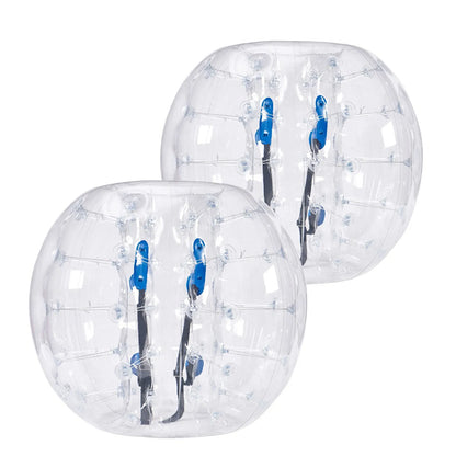 Inflatable Bumper Balls 2-Pack, 4FT/1.2M Body Sumo Zorb Balls for Teen & Adult, 0.8mm Thick PVC Human Hamster Bubble Balls for Outdoor Team Gaming Play, Bumper Bopper Toys for Garden, Yard, Park - Image 9