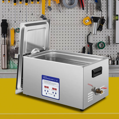 Digital Ultrasonic Cleaner 30L Ultrasonic Cleaning Machine 40kHz Sonic Cleaner Machine 316 & 304 Stainless Steel Ultrasonic Cleaner Machine with Heater & Timer for Cleaning Jewelry Glasses Watch - Image 8