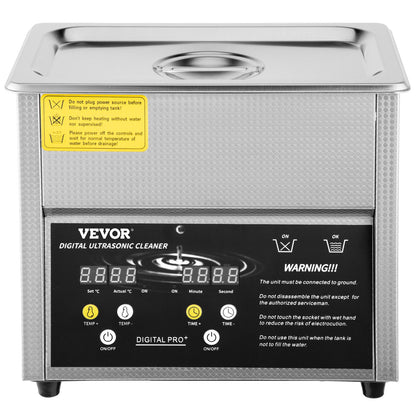 Digital Ultrasonic Cleaner 3L Ultrasonic Cleaning Machine 220V 50kHz Sonic Cleaner Machine 304 Stainless Steel Ultrasonic Cleaner Machine with Heater and Timer for Cleaning Jewelry Glasses Watch - Image 9