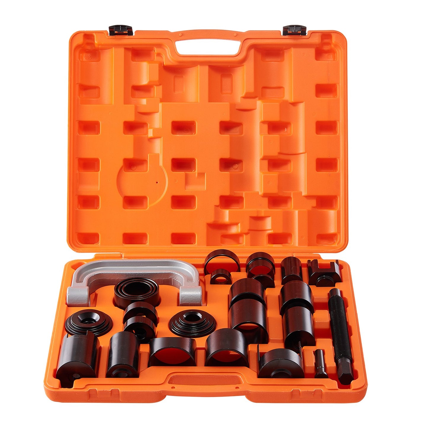 Ball Joint Press Kit, 25 pcsTool Kit, C-press Ball joint Remove and Install Tools, for Most 2WD and 4WD Cars, Heavy Duty Ball Joint Repair Kit for Automotive Repairing - Image 9