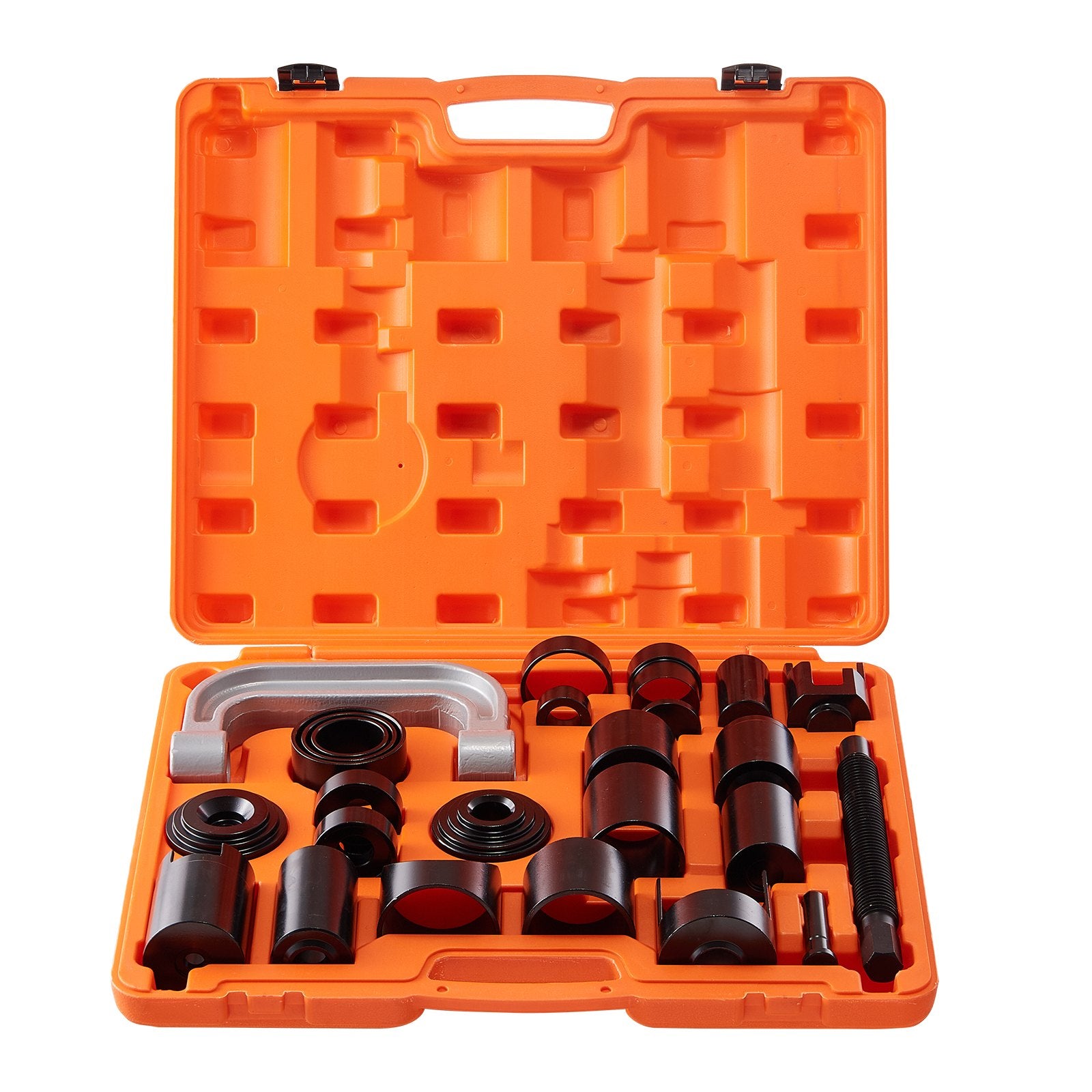 Ball Joint Press Kit, 25 pcsTool Kit, C-press Ball joint Remove and Install Tools, for Most 2WD and 4WD Cars, Heavy Duty Ball Joint Repair Kit for Automotive Repairing - Image 9