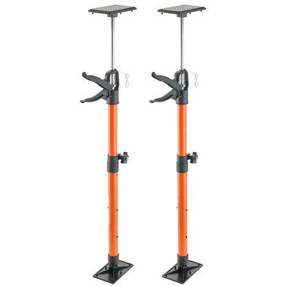 Cabinet Jack Support Pole, 2-Pack, 54-155 cm Steel Telescopic Quick Support Rod, Adjustable 3rd Hand System up to 70 kg Capacity for Installing Cabinets, Lifting Drywall, Cargo Bars - Image 9