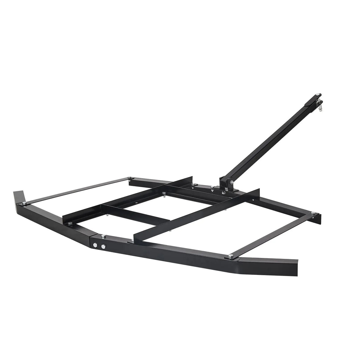 Drag Harrow, 66" Width Tow Behind Drag Harrow, Q235 Steel Driveway Grader with Adjustable Bars & Pin Hitch, Support up to 50 lbs, Tractor Driveway Harrow for ATVs, UTVs, Garden Lawn Tractors