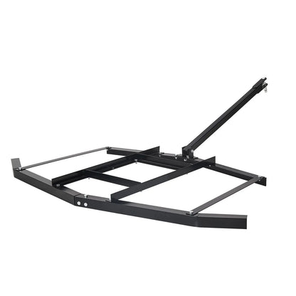 Drag Harrow, 66" Width Tow Behind Drag Harrow, Q235 Steel Driveway Grader with Adjustable Bars & Pin Hitch, Support up to 50 lbs, Tractor Driveway Harrow for ATVs, UTVs, Garden Lawn Tractors