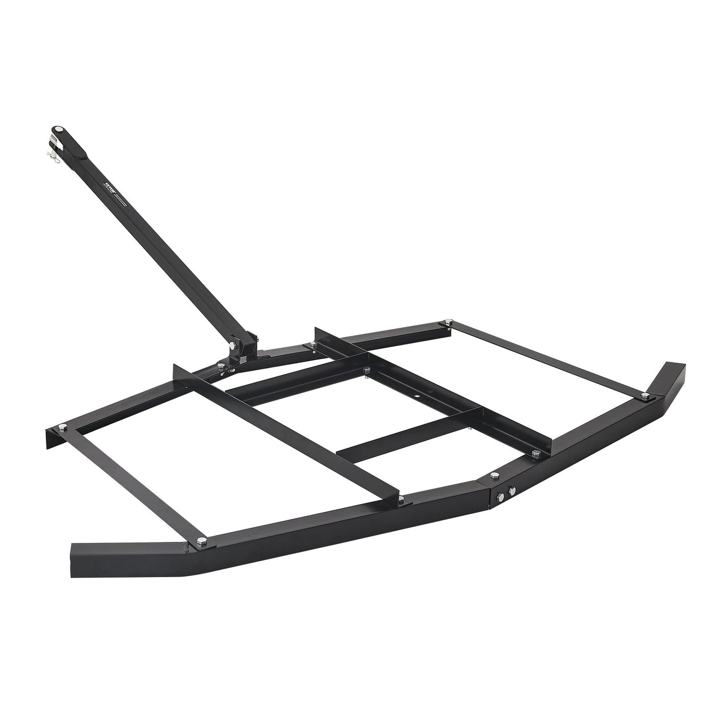 Drag Harrow, 66" Width Tow Behind Drag Harrow, Q235 Steel Driveway Grader with Adjustable Bars & Pin Hitch, Support up to 50 lbs, Tractor Driveway Harrow for ATVs, UTVs, Garden Lawn Tractors
